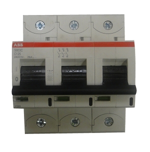 Выключатель автоматический ABB S803С, 125А (3 фазы)